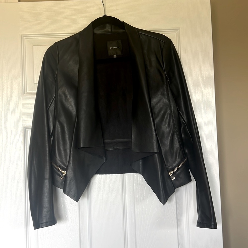 Leather jacket